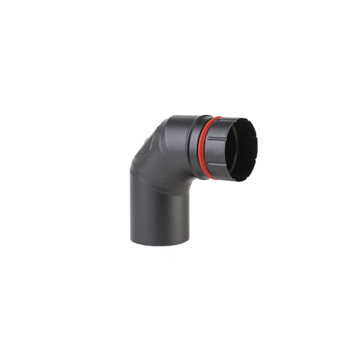 PORCELAIN ENAMELLED 3 SECTORS ELBOW WITH INSPECTION DOOR AND SEALING GASKET